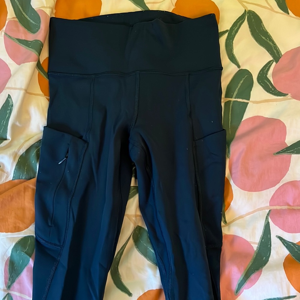 Blue Athleta leggings